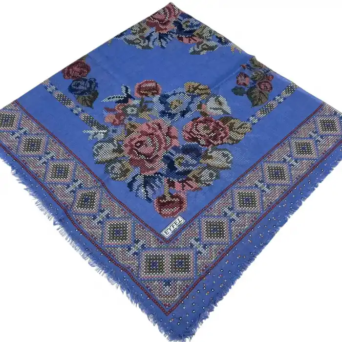 Eyfel Dimi Pamuk Eşarp (FE529-20)