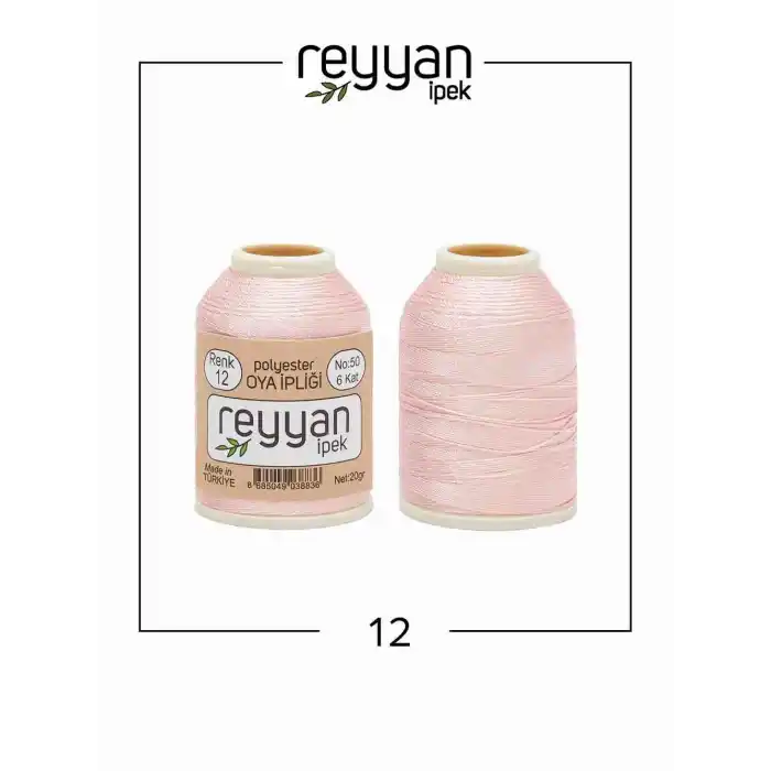 Reyyan İpek 20 gr. Polyester Oya İpi-012