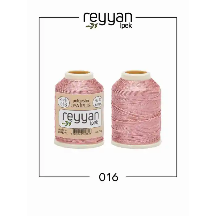 Reyyan İpek 20 gr. Polyester Oya İpi-016