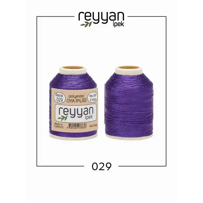 Reyyan İpek 20 gr. Polyester Oya İpi-029
