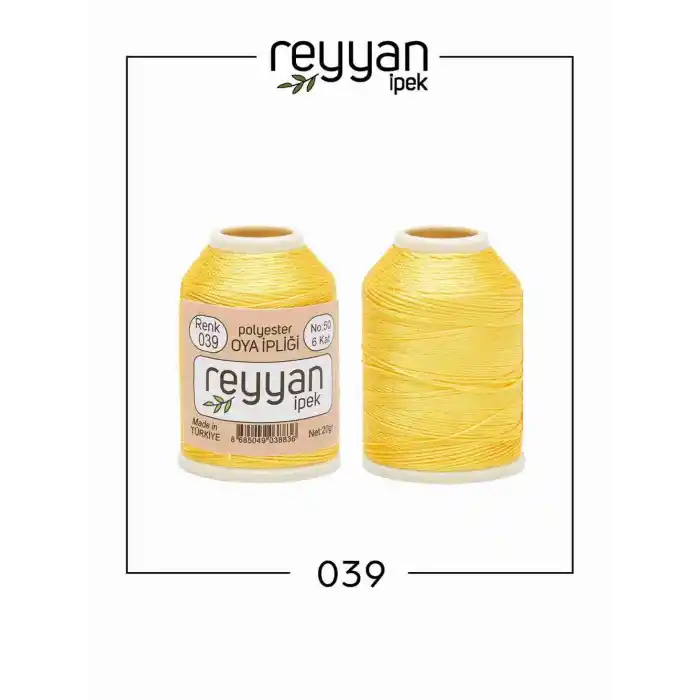 Reyyan İpek 20 gr. Polyester Oya İpi-039