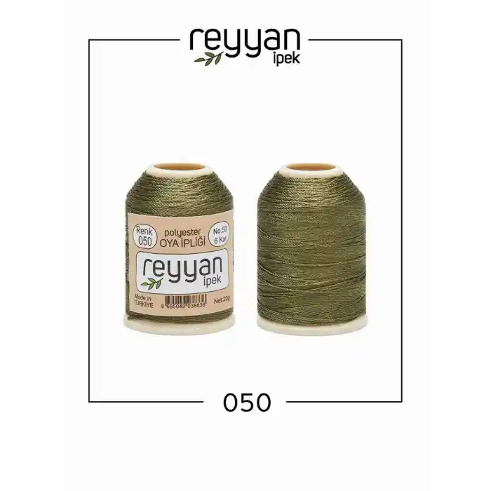 Reyyan İpek 20 gr. Polyester Oya İpi-050