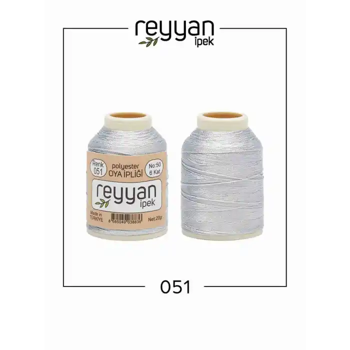 Reyyan İpek 20 gr. Polyester Oya İpi-051