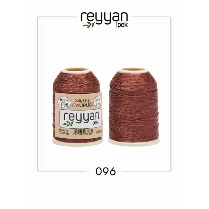 Reyyan İpek 20 gr. Polyester Oya İpi-096