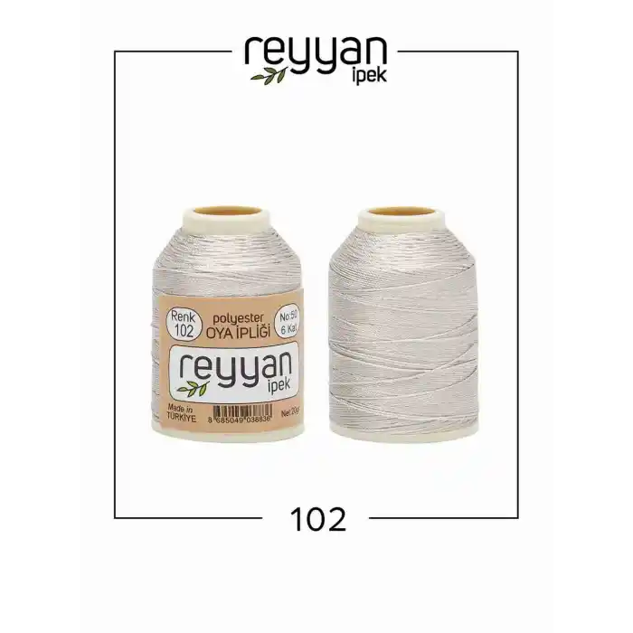 Reyyan İpek 20 gr. Polyester Oya İpi-102
