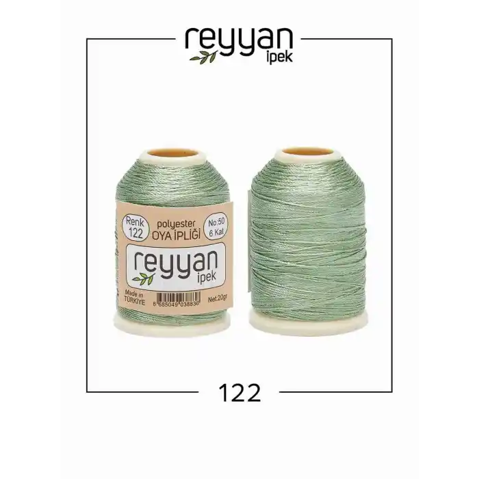 Reyyan İpek 20 gr. Polyester Oya İpi-122