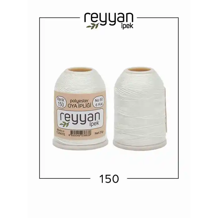 Reyyan İpek 20 gr. Polyester Oya İpi-150