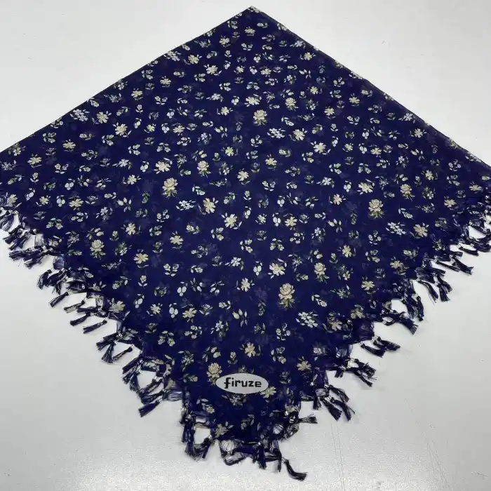 Firuze Sökme Boncuklu Koton Yazma (sm-47-17)