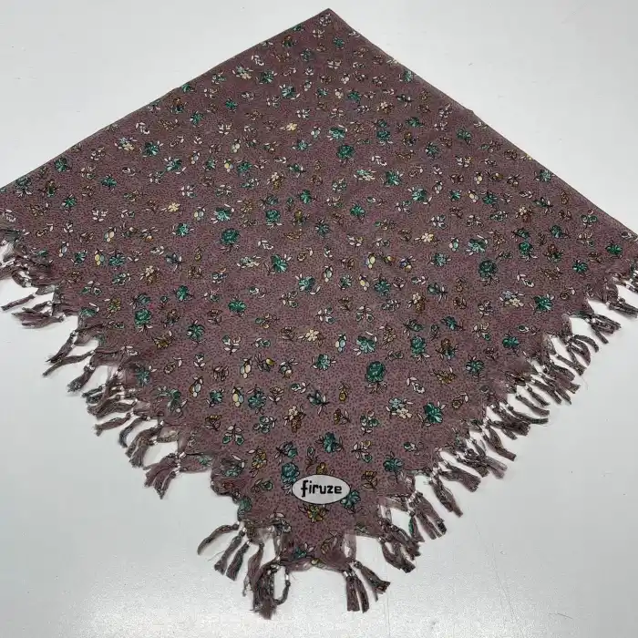 Firuze Sökme Boncuklu Koton Yazma (sm-47-18)