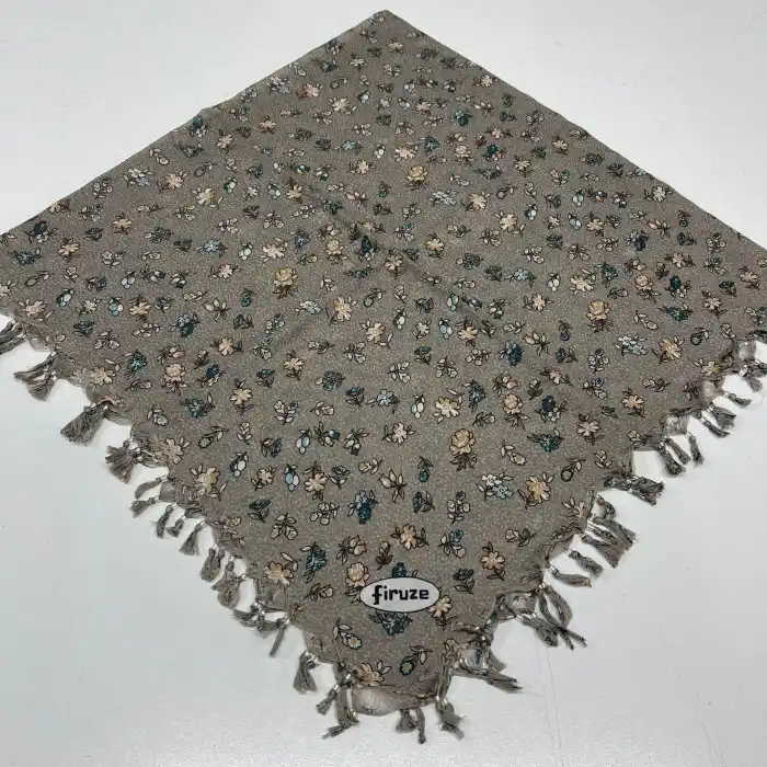 Firuze Sökme Boncuklu Koton Yazma (sm-47-20)