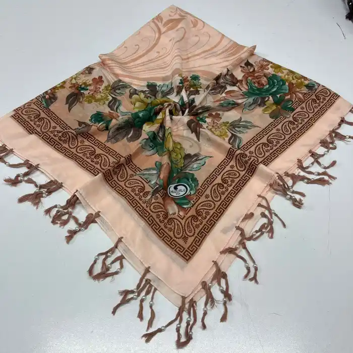 Huzurlu Püsküllü Boncuklu El İşi Yazma (pbs9802)