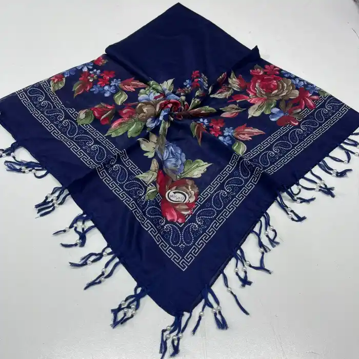 Huzurlu Püsküllü Boncuklu El İşi Yazma (pbs9810)