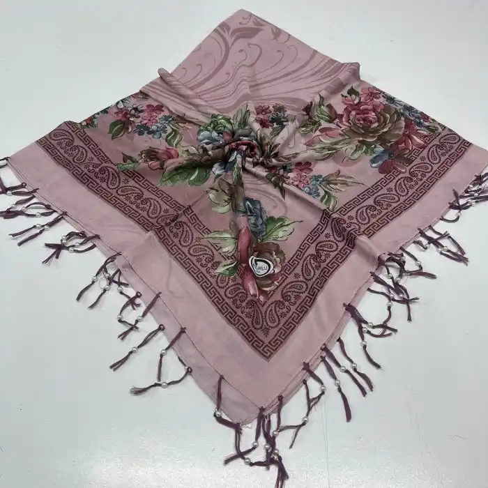 Huzurlu Püsküllü Boncuklu El İşi Yazma (pbs9813)