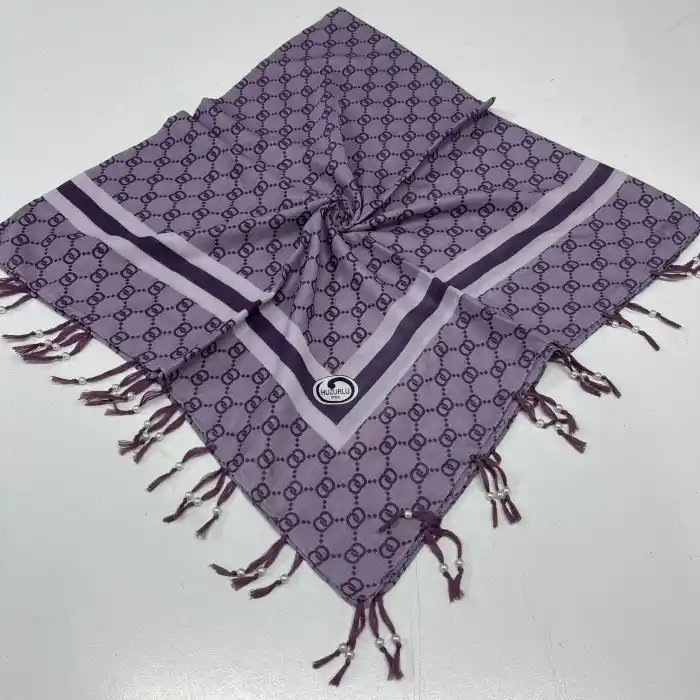 Huzurlu Püsküllü Boncuklu El İşi Yazma (pbs9917)