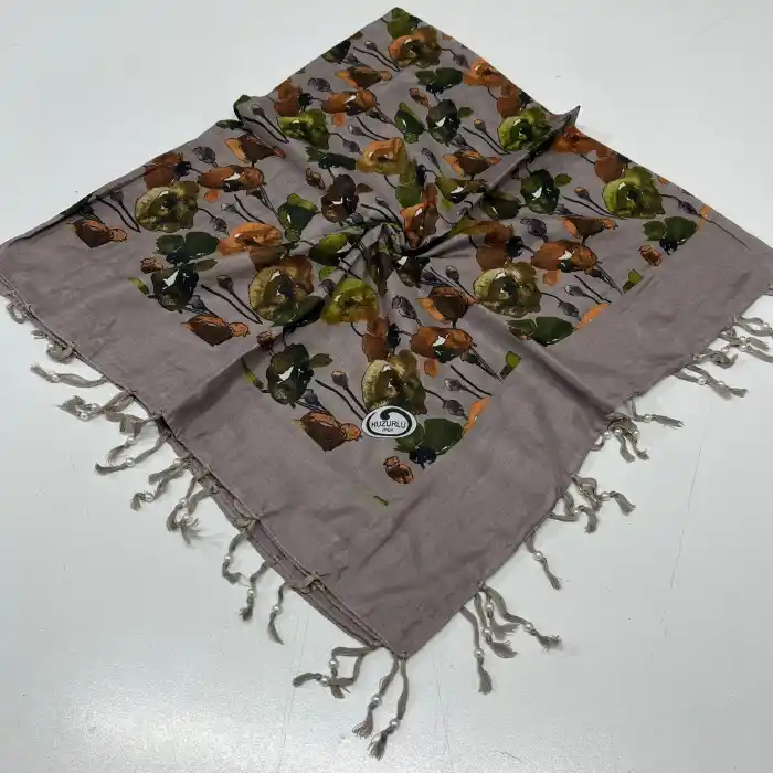 Huzurlu Püsküllü Boncuklu El İşi Yazma (pbs9701)