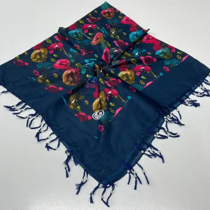 Huzurlu Püsküllü Boncuklu El İşi Yazma (pbs9704)