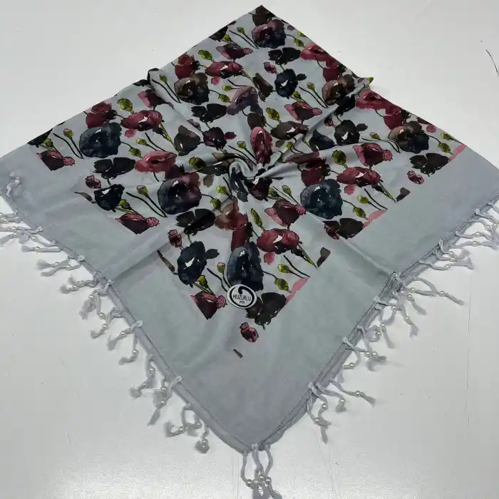 Huzurlu Püsküllü Boncuklu El İşi Yazma (pbs9707)