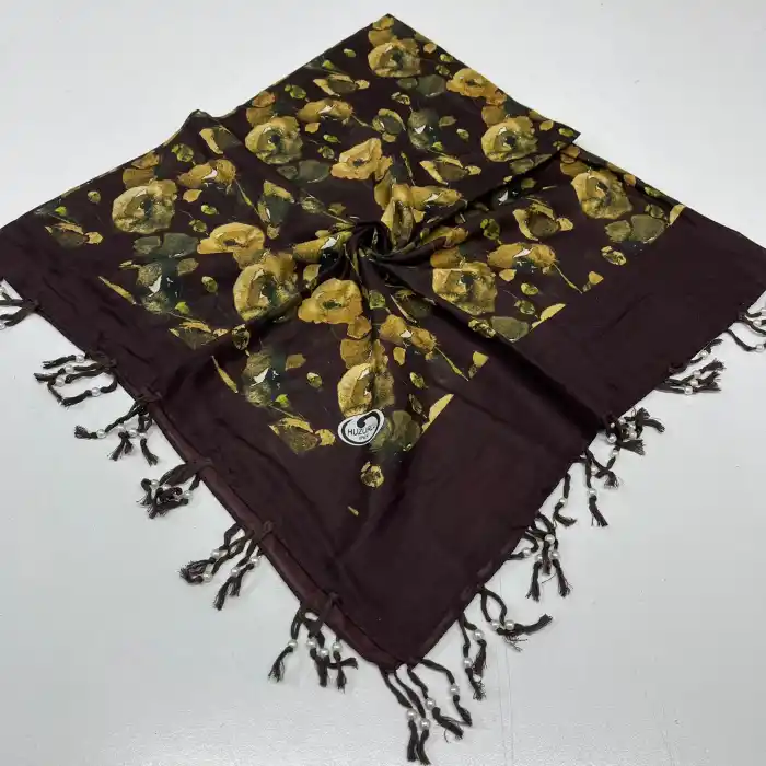 Huzurlu Püsküllü Boncuklu El İşi Yazma (pbs9718)