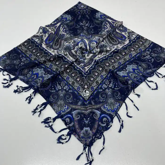 Huzurlu Püsküllü Boncuklu El İşi Yazma (pbs9610)