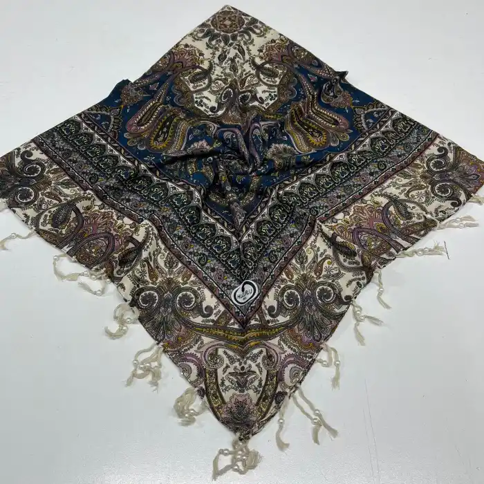 Huzurlu Püsküllü Boncuklu El İşi Yazma (pbs9519)