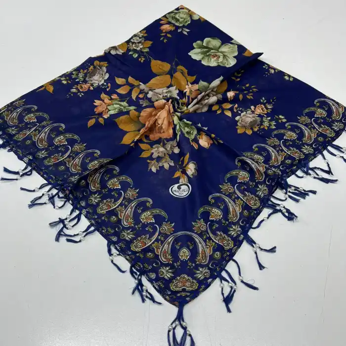 Huzurlu Püsküllü Boncuklu El İşi Yazma (pbs9407)