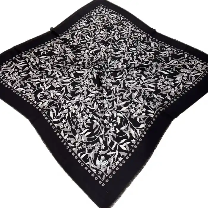 Huzurlu Flamlı Koton Eşarp (FE533-18)