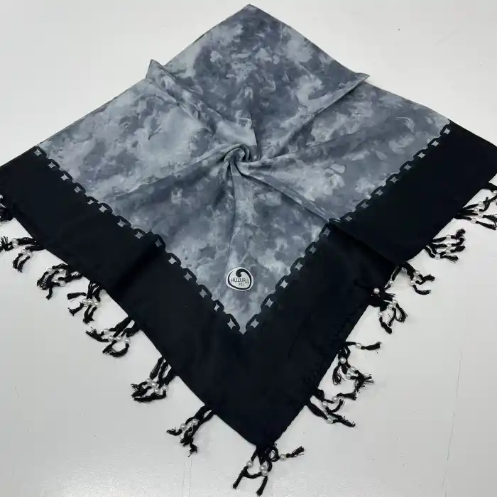 Huzurlu Püsküllü Boncuklu El İşi Yazma (pbs9502)