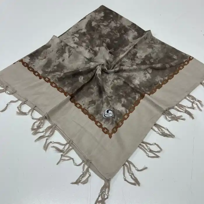 Huzurlu Püsküllü Boncuklu El İşi Yazma (pbs9508)