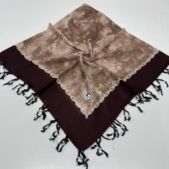 Huzurlu Püsküllü Boncuklu El İşi Yazma (pbs9512)