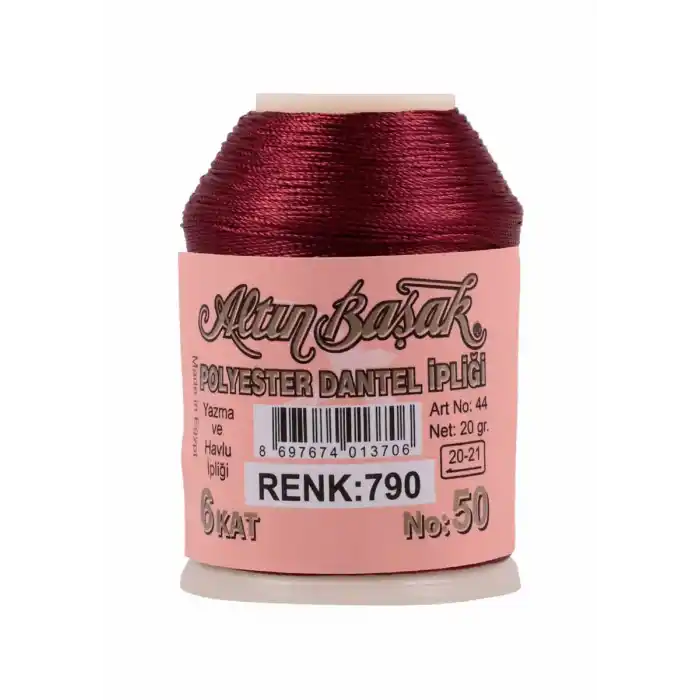 Altınbaşak 20 Gram Polyester Oya İpi (Renk:790)