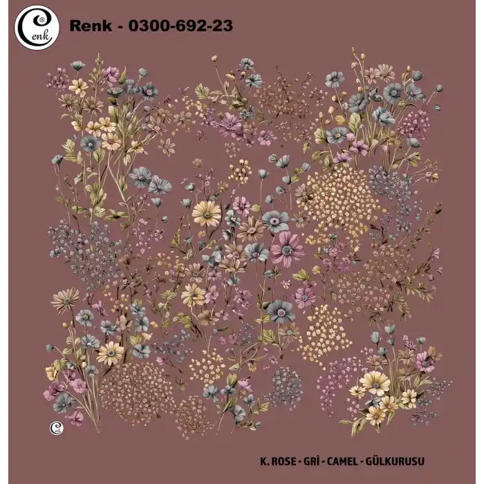 Cenk 100cm Oyalık Yazma (Cnk-652-23)