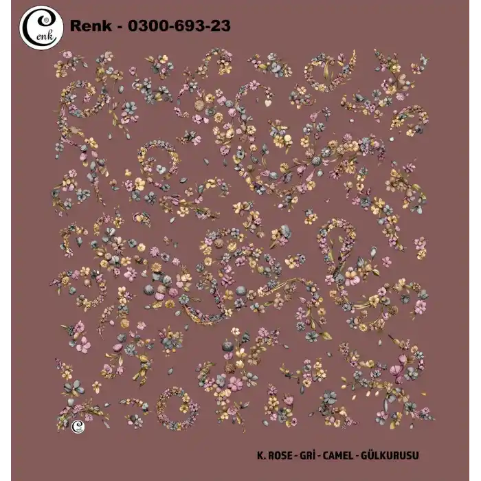 Cenk 100cm Oyalık Yazma (Cnk-693-23)