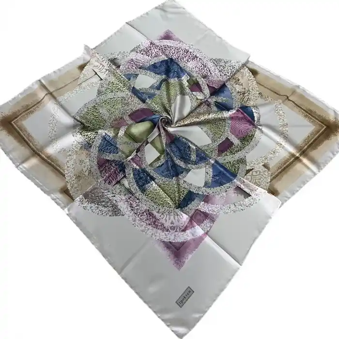 İpekten Dijital Twill Eşarp (TE9901)