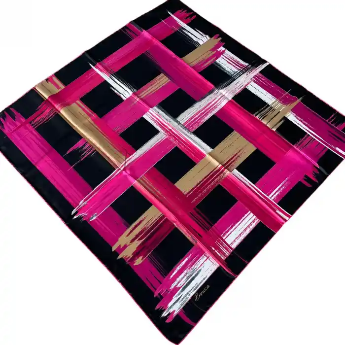 Kampanyalı Dijital Twill Eşarp (TE9405)