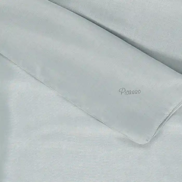 Picasso Düz Pırıltı Kehribar Eşarp Su Yeşili (ry9908)