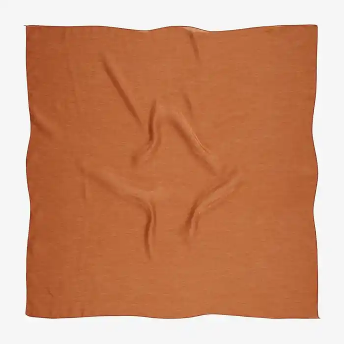 Picasso Düz Pırıltı Kehribar Eşarp Taba (ry9917)