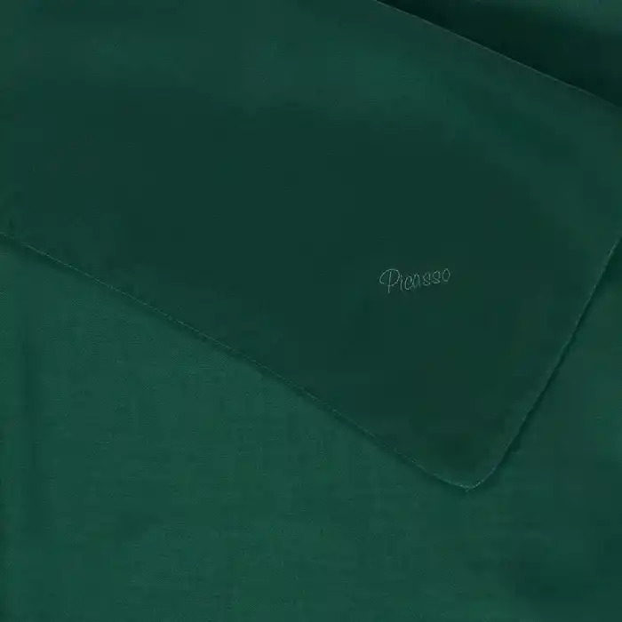 Picasso Düz Pırıltı Kehribar Eşarp Zümrüt (ry9909)