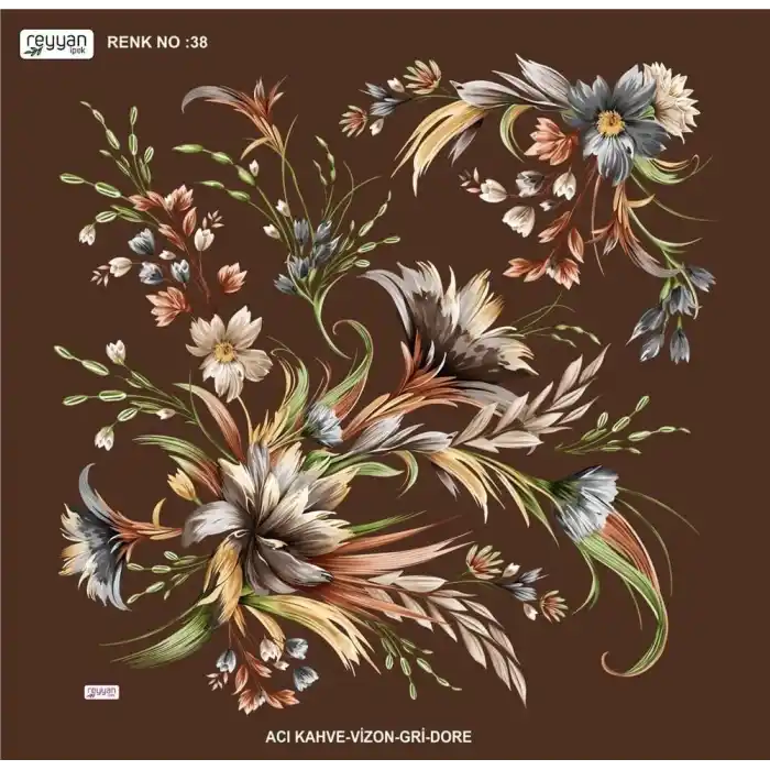 Reyyan 100 cm Oyalık Yazma (ryyn-432-13)