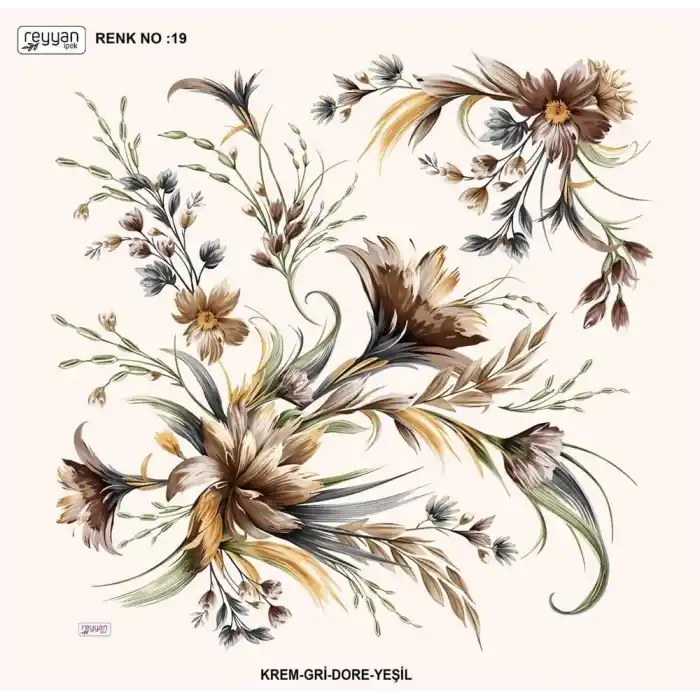 Reyyan 100 cm Oyalık Yazma (ryyn-432-17)