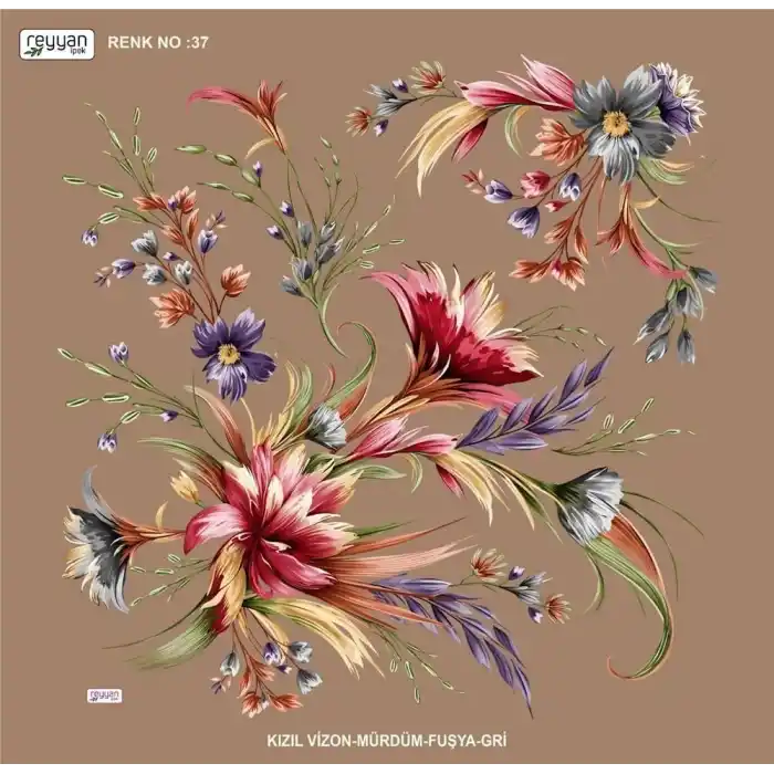 Reyyan 100 cm Oyalık Yazma (ryyn-432-26)