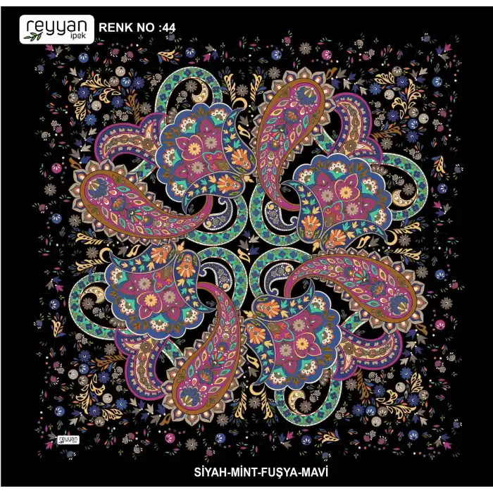Reyyan Desenli Oyalık Yazma (ryyn-413-06)