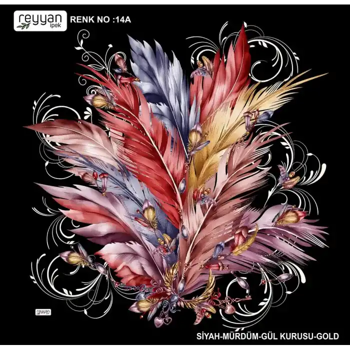 Reyyan Desenli Oyalık Yazma (ryyn-417-28)