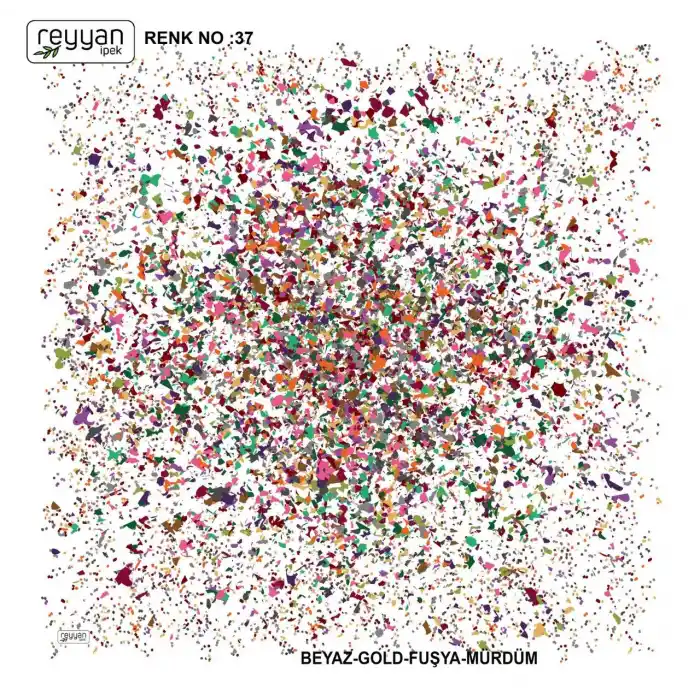 Reyyan İpek 100 cm Oyalık Yazma (ryyn-343-06)