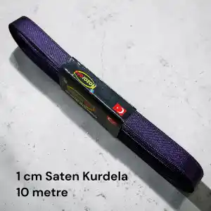 1 cm Saten Kurdele (10 mt.) - (SK-01-22)