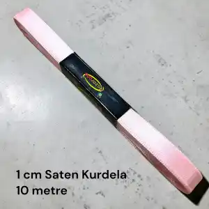 1 cm Saten Kurdele (10 mt.) - (SK-01-39)