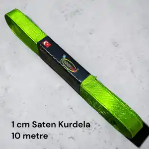 1 cm Saten Kurdele (10 mt.) - (SK-01-17)