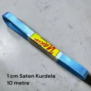 1 cm Saten Kurdele (10 mt.) - (SK-01-09)