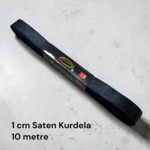 1 cm Saten Kurdele (10 mt.) - (SK-01-16)