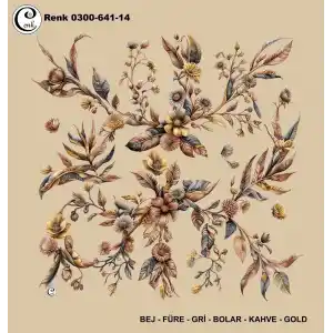 Cenk 100cm Oyalık Yazma (Cnk-641-14)