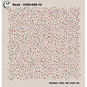Cenk 100cm Oyalık Yazma (Cnk-690-10)